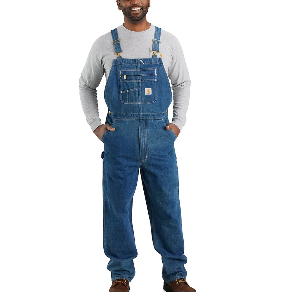CARHARTT - LOOSE FIT DENIM BIB OVERALL